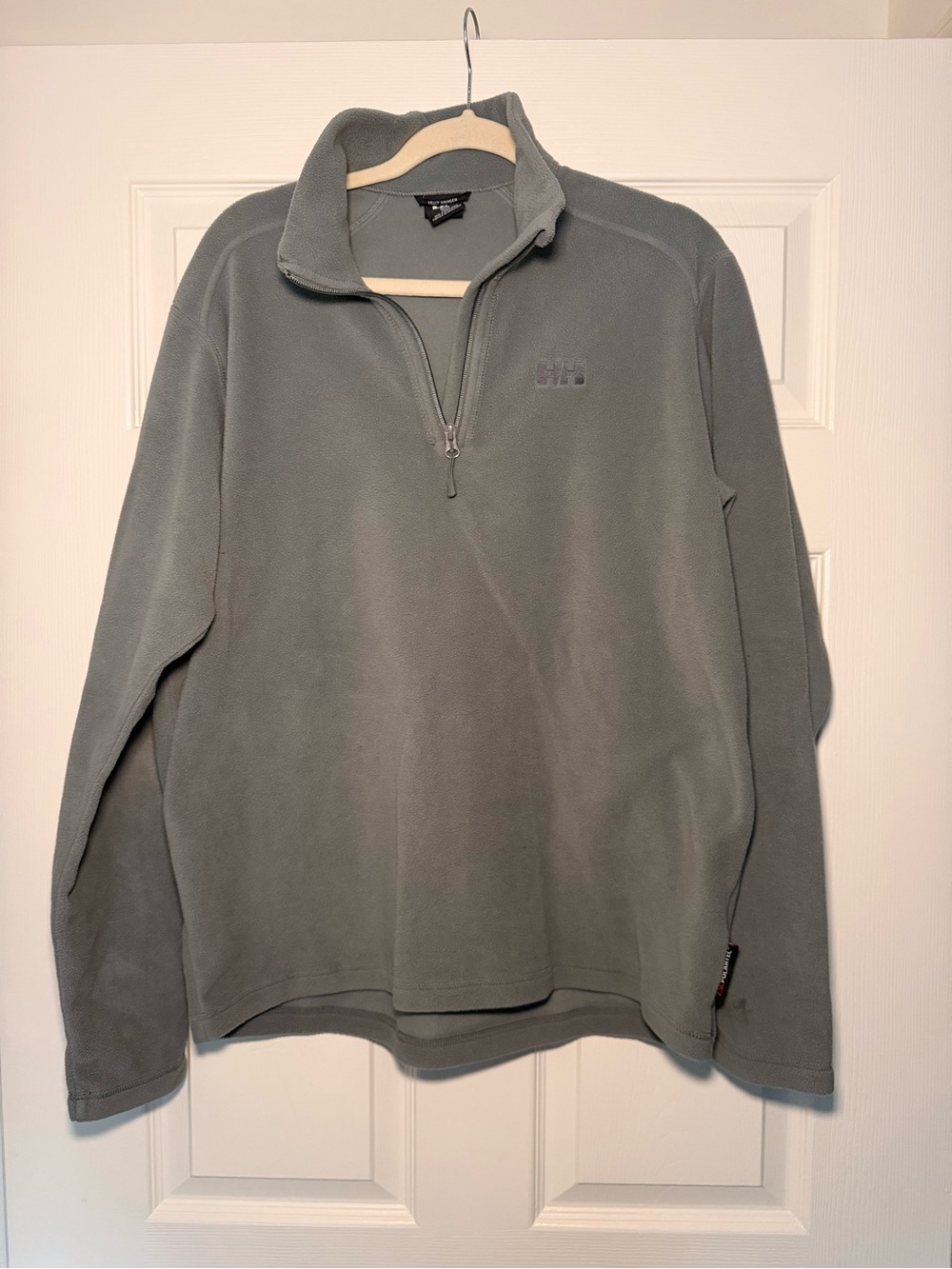 Helly Hansen Men's Quarter-Zip Fleece Pullover - Gray